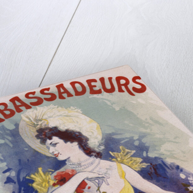 Ambassadeurs: La Jolie Fagette Poster by Jules Cheret