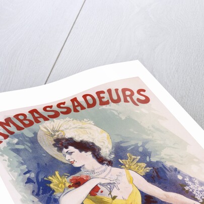 Ambassadeurs: La Jolie Fagette Poster by Jules Cheret
