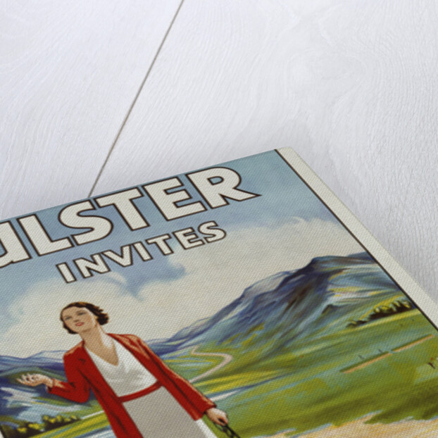 Ulster Invites Travel by Anchor Line Poster by Anonymous