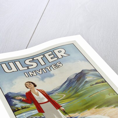 Ulster Invites Travel by Anchor Line Poster by Anonymous