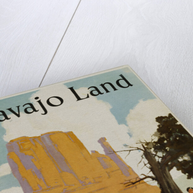 Navajo Land Santa Fe Railway Poster by Anonymous