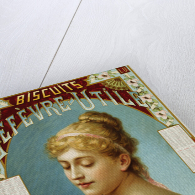 Biscuits Lefevre-Utile Poster by A.J. Chantron