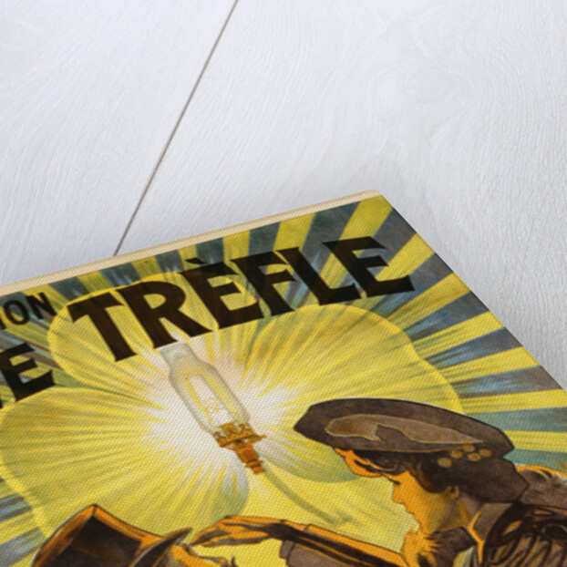 Manchon Le Trefle Poster by Charles Delaye