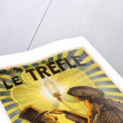 Manchon Le Trefle Poster by Charles Delaye