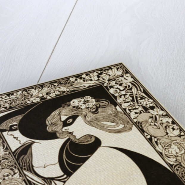 Masquerade Poster by William H. Bradley