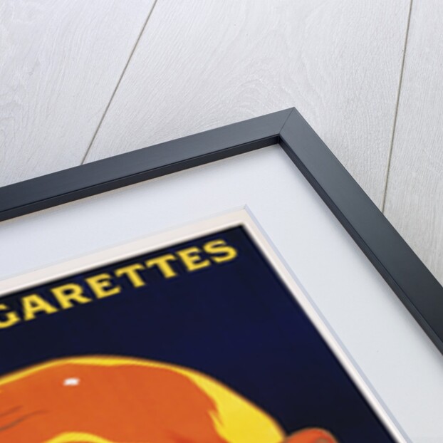 Riz Bleu - Charles Lacroix Cigarette Paper Advertisement Poster by Galicello