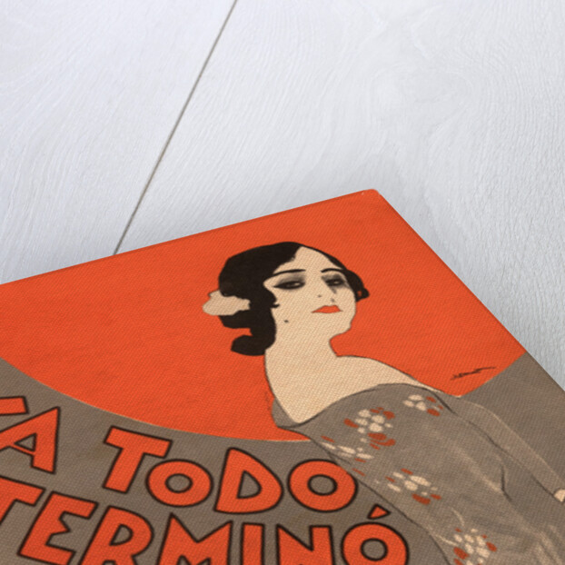 Ya Todo Termino Tango Music Sheet Cover by Leopoldo Metlicovitz