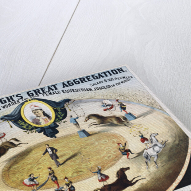 Adam Forepaugh's Great Aggregation Poster by Anonymous