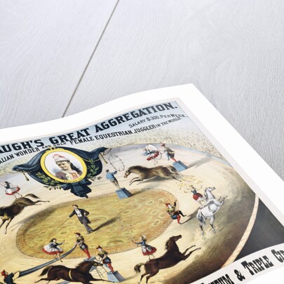 Adam Forepaugh's Great Aggregation Poster by Anonymous