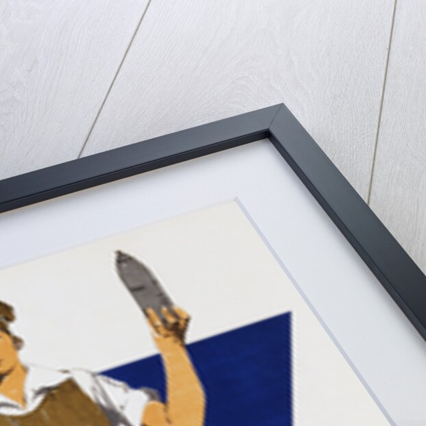 For Every Fighter a Woman Worker War Effort Poster by Adolph Triedler