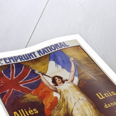 Allies Dans La Guerre Poster by Firmin Bouisset