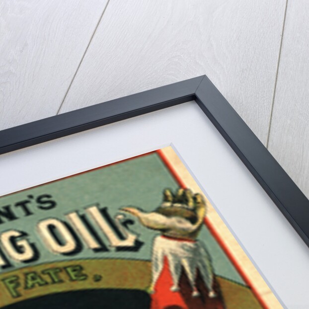 Merchant's Gargling Oil Advertisement Booklet Cover by Anonymous