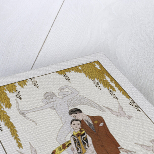 L'Automne Poster by Georges Barbier