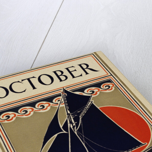 October Century Poster by H.M. Lawrence