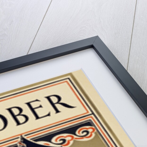 October Century Poster by H.M. Lawrence