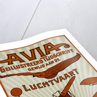 Avia Geillustreerd Tijdschrift Poster by Anonymous