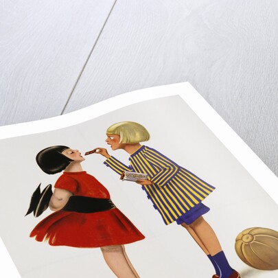 F-L Cailler's Chocolat au Lait Chocolate Advertisement Poster by Anonymous