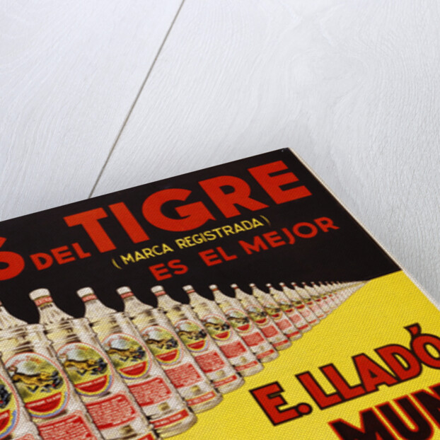 Anis Del Tigre Alcoholic Beverage Poster by Zsolt