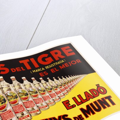 Anis Del Tigre Alcoholic Beverage Poster by Zsolt