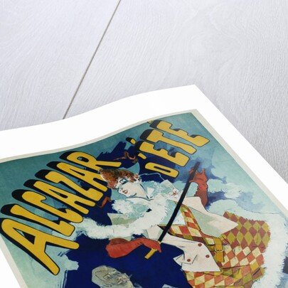 Alcazar d'Ete - Revue Fin de Siecle Cabaret Poster by Jules Cheret