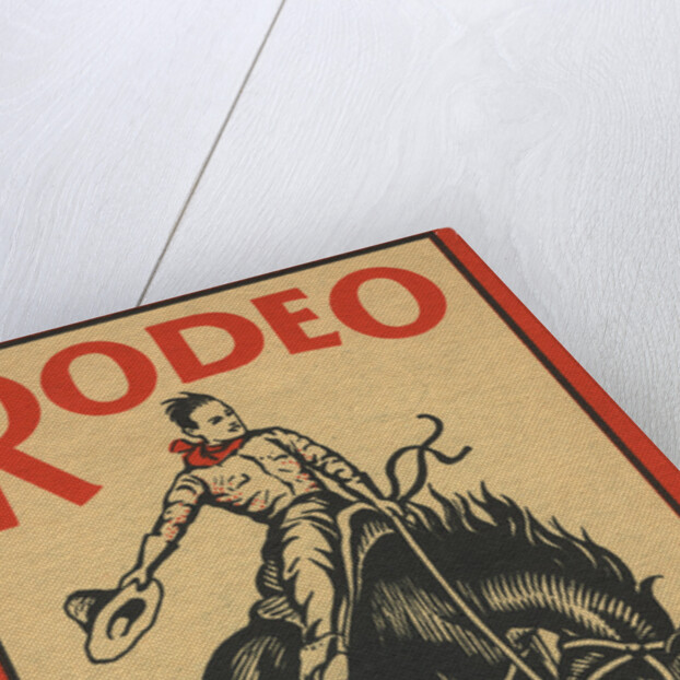 Rodeo Safety Matches Illustration by Anonymous