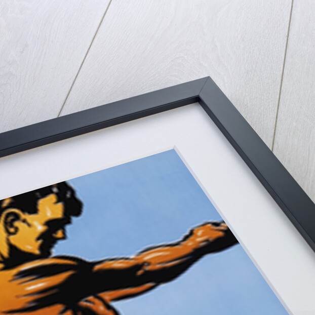 America's Strength, All of Us Pulling Together Poster by C.R. Miller