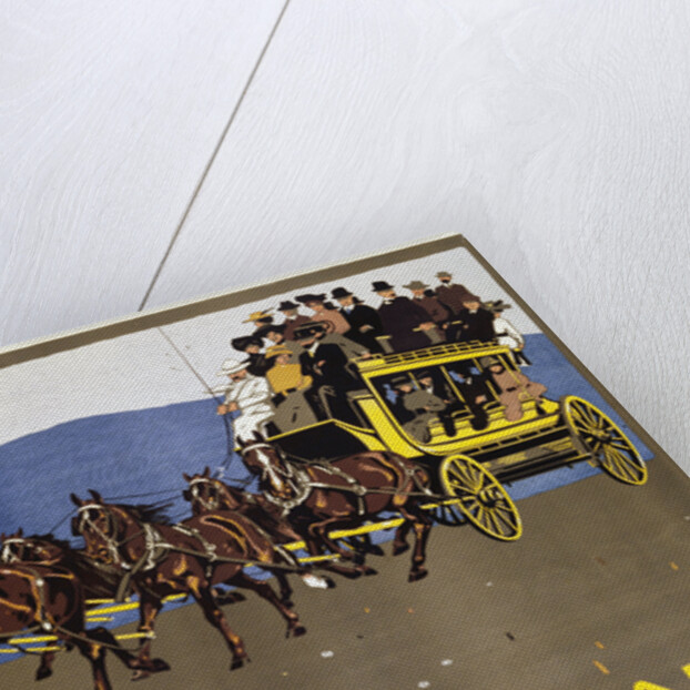 Yellowstone-Park Poster by Ludwig Hohlwein