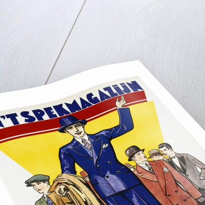 In't Spekmagazijn Poster by Studio P. Rayez