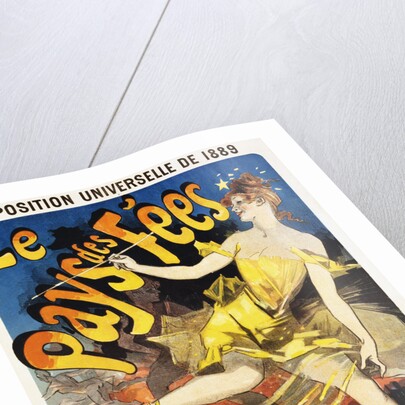 Le Pays des Fees Poster by Jules Cheret