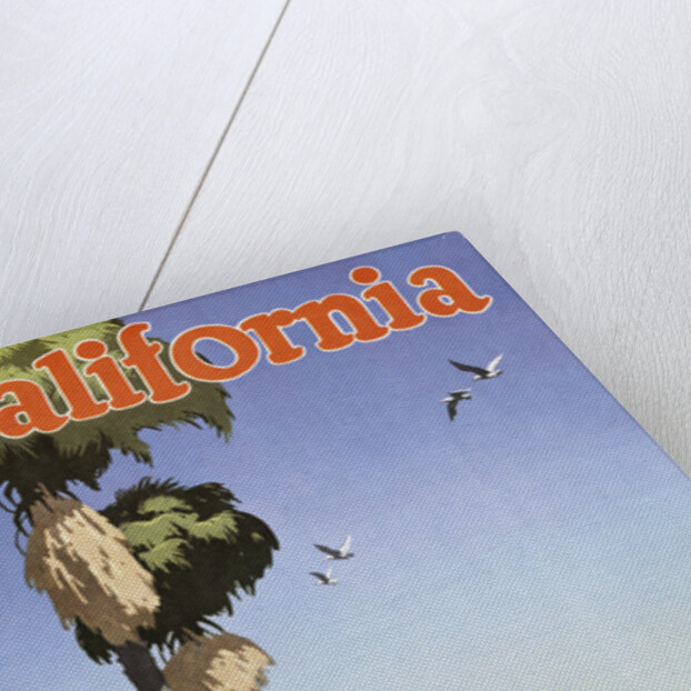 California Poster by Oscar Bryn