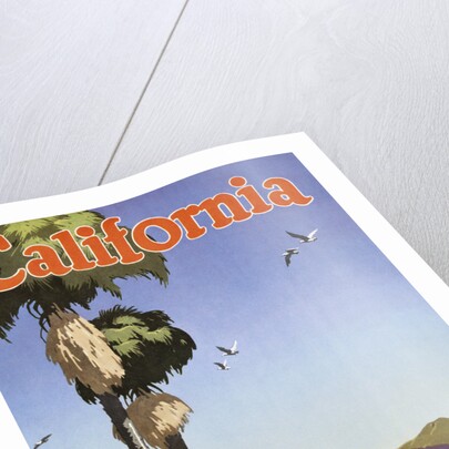 California Poster by Oscar Bryn