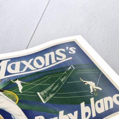 Maxons's Baby Blanc Linen Wash Poster by Meulemans
