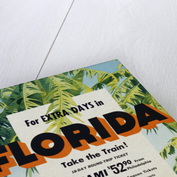 Florida, Pennsylvania Railroad Poster by Anonymous
