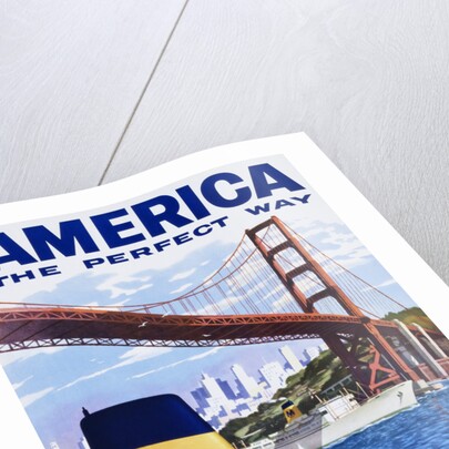 America: The Perfect Way Travel Poster by Anonymous