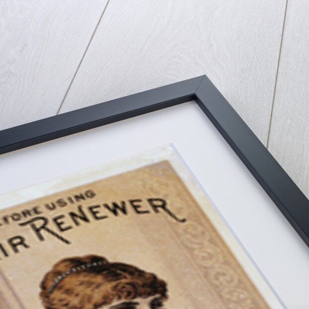 Hall's Hair Renewer Trade Card by Anonymous
