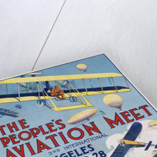 The People's Aviation Meet Poster by Anonymous