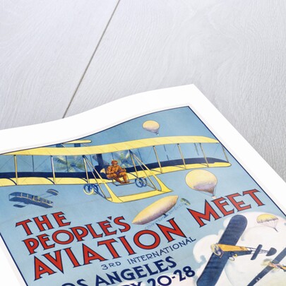 The People's Aviation Meet Poster by Anonymous