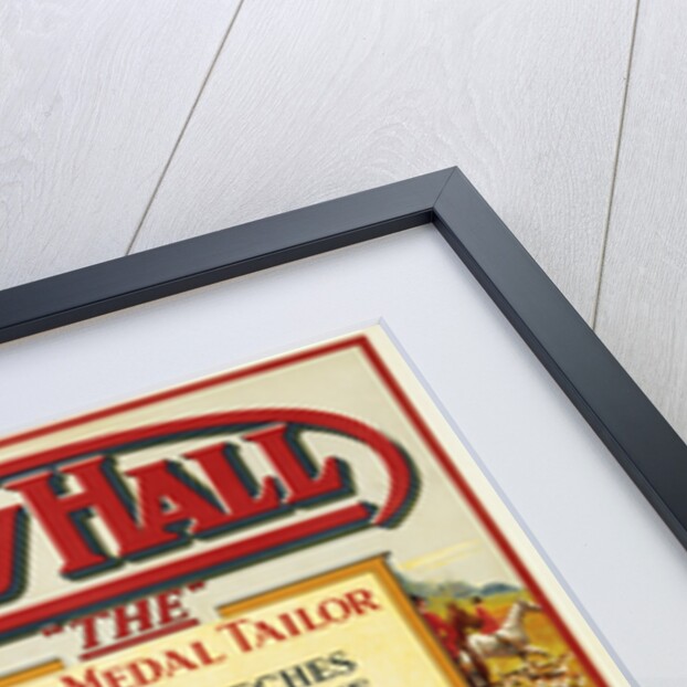 Harry Hall - "The" Gold Medal Tailor Advertisement Poster by Hilton Greene