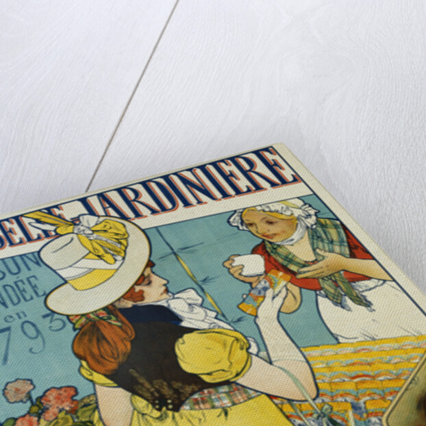 A-La-Belle Jardiniere Flower Seeds Advertisement Poster by Hamner