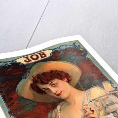 Job Cigarette Label by Paul Jean Louis Gervais