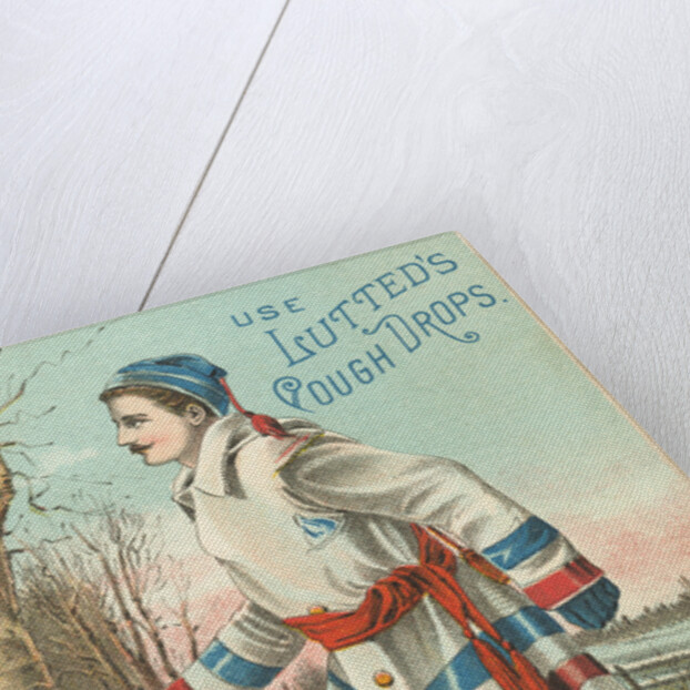 Use Lutted's Cough Drops Victorian Trading Card Advertisement by Anonymous