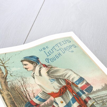 Use Lutted's Cough Drops Victorian Trading Card Advertisement by Anonymous