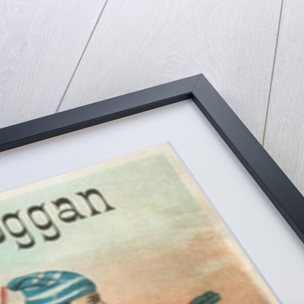 Toboggan Victorian Trading Card by Anonymous