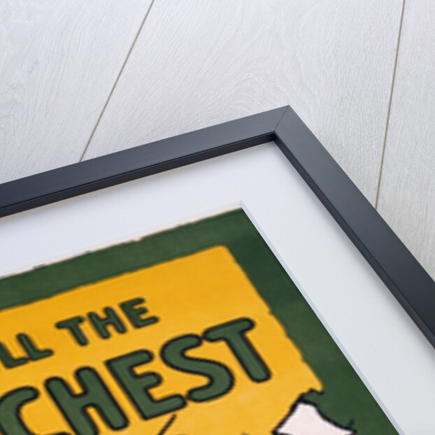 Help Fill the War Chest Poster by Anonymous