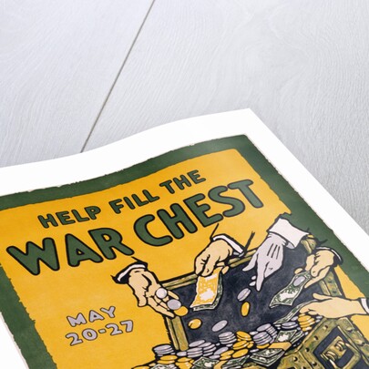 Help Fill the War Chest Poster by Anonymous