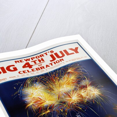 Newport's Big 4th of July Celebration Poster by Anonymous