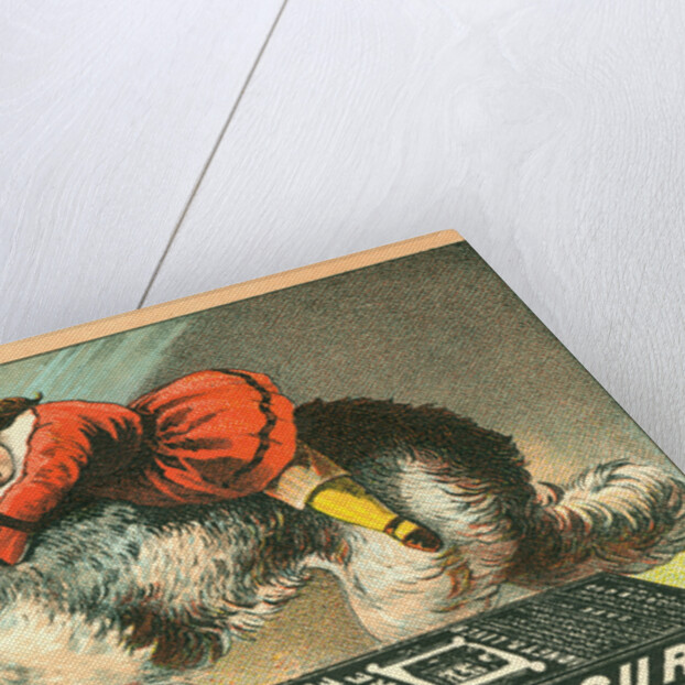 Warner's Safe Cure Trade Card with a St. Bernard and Child by Anonymous