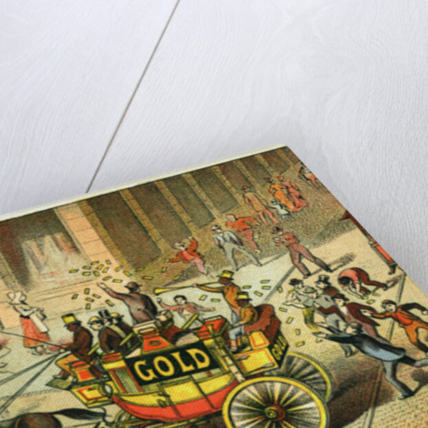 Gold Trade Card by Anonymous