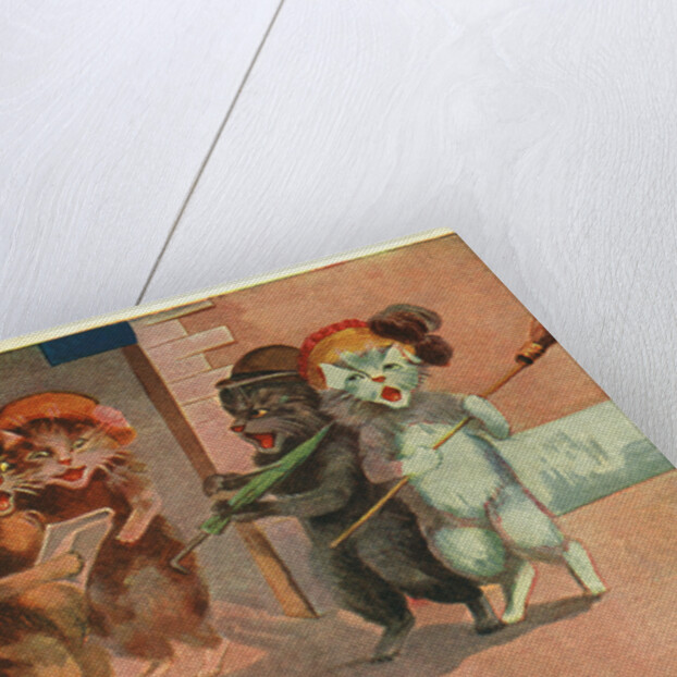 We Won't Go Home Until Morning Postcard by Anonymous