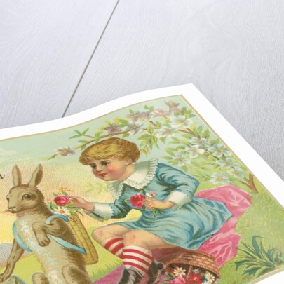 Longman's Library Tea Trade Card by Anonymous